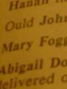 Record image of Mary Fogg (born Page)