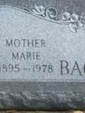 Record image of Marie Lidvina Bachmeier (geb. Ficker)