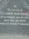 Record image of Alfred Harwood