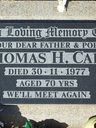 Record image of Thomas Henry Carr