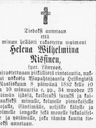 Record image of Helena Wilhelmina Nissinen (o.s. Lönroos)