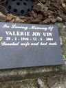 Record image of Valerie Joy Udy (born Thomas)