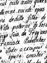 Record image of Maria Alves (born Francisca)