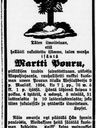 Record image of Martti Topiaanpoika "Mårten" Pouru (o.s. Tobiasson)