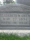 Record image of Elizabeth Owen (born Wells)