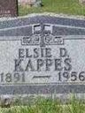 Record image of Elsie Diona Kappes (born Richter)