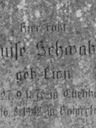 Record image of Luise Schwab (born Lyon)