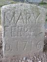 Record image of Marie (Mary) Ferree (born Warenbuer)