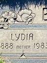 Record image of Lydia Bohnet (born Hensel)