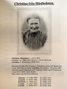 Record image of Kristina (Christina) Nilsson Fredriksson Bergstedt (o.s. Olasdotter)
