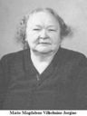Record image of Marie Magdalene Vilhelmine Jørgine Kamilla Nielsen (born Jørgensen)