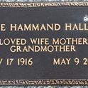 Record image of Marie Ruth Hallman (born Hammond)