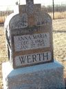 Record image of Anna Maria (Emma) Werth (z d. Herman)