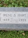 Record image of Margaret "Irene" Hart (born Sutter)