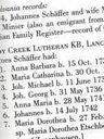 Record image of Anna Barbara Brosius (geb. Schaeffer)