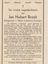 Record image of Johannes Hubertus Brock