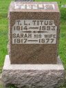 Record image of Sarah Titus (born Beatty)