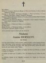 Jeanne HERMANN (née PYTHON)