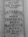 Record image of Catharine Gill Iiams (born Hampton)