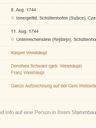 Record image of Dorothea Schwarz (born Weishäupl)