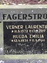 Record image of Hulda Emilia Fagerström (born Högman)
