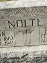 Record image of Bertha Josephine Nolte (geb. Noll)
