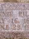 Record image of Anna Riley (born Bennett)