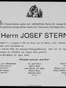 Record image of Josef Stern (born שטערן)