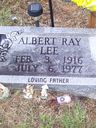 Record image of Albert Ray 92099336 Lee