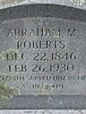 Record image of Abraham Myers 52589655 Roberts