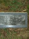 Record image of Mary " Polly" Cope (born Brewer)