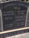Record image of Elizabeth Francina "Bettie" Fitzgerald (born Wahl)