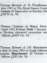 Record image of Thomas Clarkson Hudson
