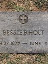 Record image of Bessie Belle Rogers Holt (born Balch)