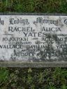 Record image of Rachel Alicia Yates (born Cooper)