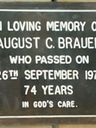 Record image of August Christian Brauer