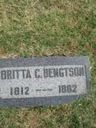 Record image of Britta C Bengtsson (born Bengtson)