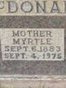 Record image of Myrtle Lulu McDonald (born Bateman)