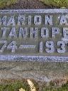 Record image of Marion Almira Stanhope (born Cooper)