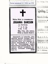 Record image of Johanna Dansson (o.s. Snellman)