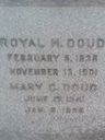 Record image of Mary Cornelia Doud (born Sheldon)