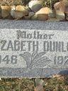 Record image of Elizabeth PUGH  STANIFORTH   DUNLOP (born LETCHER)