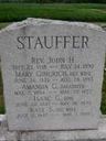 Record image of Mary Stauffer (born Gingrich)