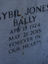 Record image of Sybil Bally (born Jones)