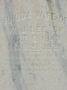 Record image of Rhoda c. Lee (born Clements)