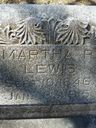 Record image of Martha Ramsey Houghton (1st Husband) Lewis (2nd Husband) (born Sharpe)