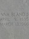 Record image of Lee Anna Jones (nacida Bland)