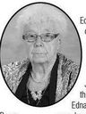 Record image of Edna Lena Raugust (born Metzger)
