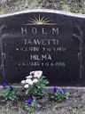 Record image of Hilma Maria Hemmintytär Holm (born Kukkonen)