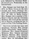 Record image of Katherine Kemper (born Imdieke)